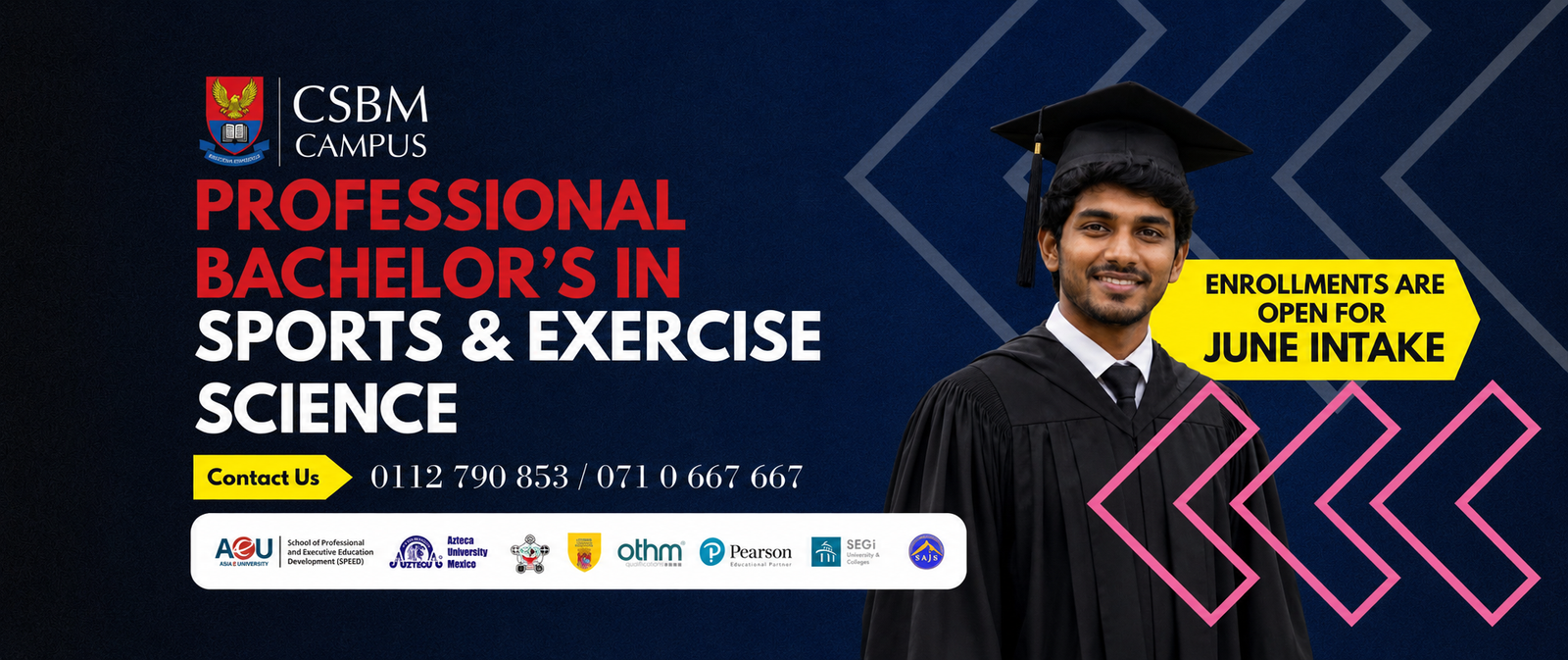 CSBM Campus Banner