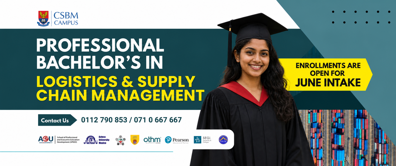 CSBM Campus Banner