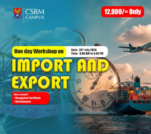 One Day Workshop on Import & Export