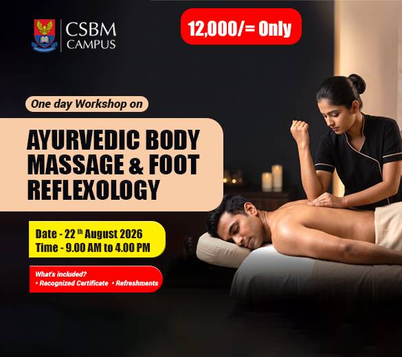 One Day Workshop on Ayurvedic Body Massage & Foot Reflexology