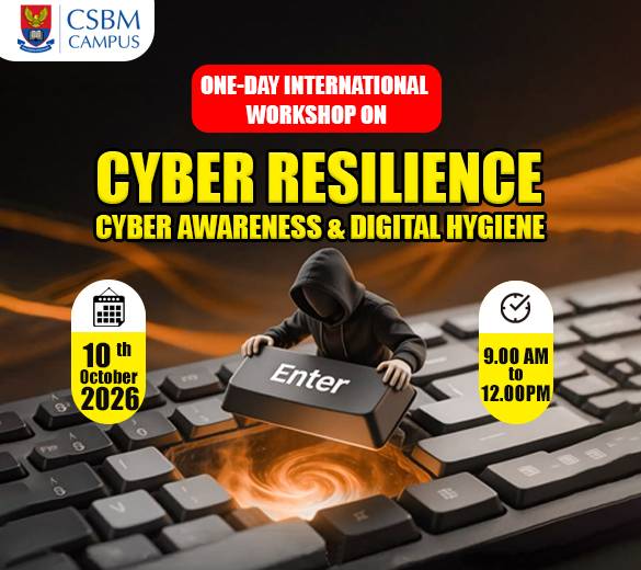 One Day Workshop on Cyber Resilience Cyber Awareness & Digital Hygiene