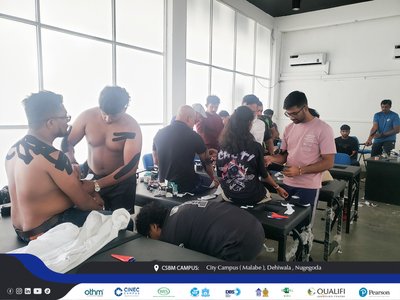 k-taping workshop csbm campus